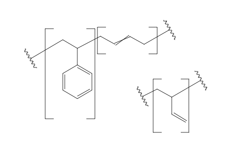 Styrene/butadiene, ABA block copolymer, 28% Styrene