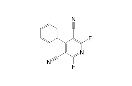 3,5-Pyridinedicarbonitrile, 2,6-difluoro-4-phenyl-
