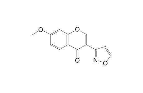 3-(3-Isoxazolyl)-7-methoxy-4H-chromen-4-one