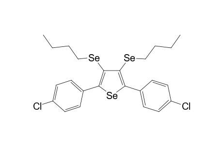 3,4-Bis(butylselanyl)-2,5-bis(4-chlorophenyl)selenophene