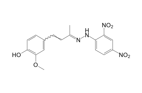 4-(4-hydroxy-3-methoxyphenyl)-3-buten-2-one, 2,4-dinitrophenylhydrazone