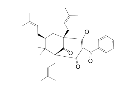 (+/-)-CLUSIANONE;LITERATURE