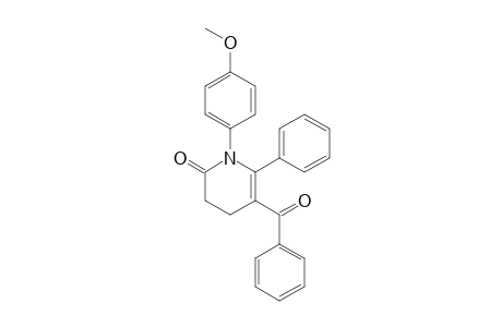 5-Benzoyl-1-(4-methoxyphenyl)-6-phenyl-3,4-dihydropyridin-2(1H)-one
