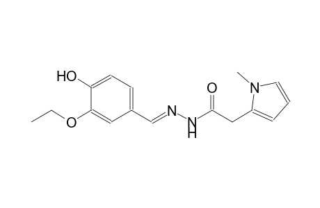 1H-pyrrole-2-acetic acid, 1-methyl-, 2-[(E)-(3-ethoxy-4-hydroxyphenyl)methylidene]hydrazide
