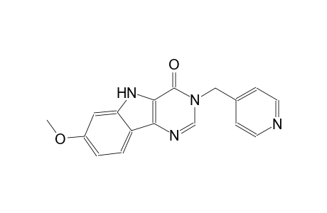 7-methoxy-3-(4-pyridinylmethyl)-3,5-dihydro-4H-pyrimido[5,4-b]indol-4-one