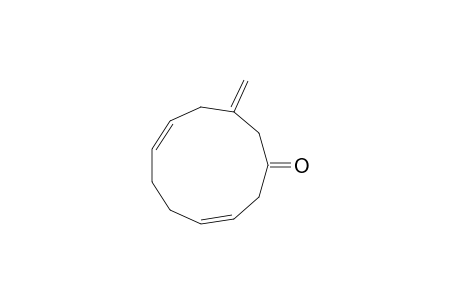 3,7-Cycloundecadien-1-one, 10-methylene-