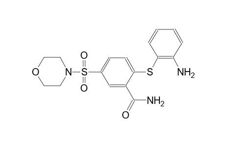 benzamide, 2-[(2-aminophenyl)thio]-5-(4-morpholinylsulfonyl)-