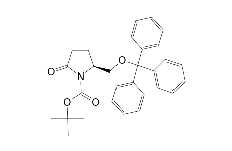 (S)-1-(TERT.-BUTYLOXYCARBONYL)-5-(TRITYLOXYMETHYL)-2-PYRROLIDINONE