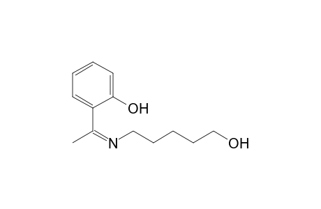 N-(5'-Hydroxypentyl)-2-hydroxyacetophenonimine