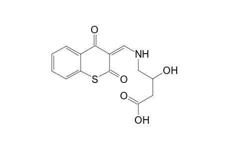 (E,Z)-2-[(2',4'-Dioxothiochroman-3'-ylidene)methyl]amino}-3-hydroxybutyric Acid