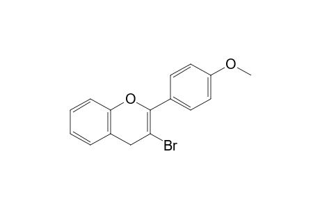 4H-1-Benzopyran, 3-bromo-2-(4-methoxyphenyl)-