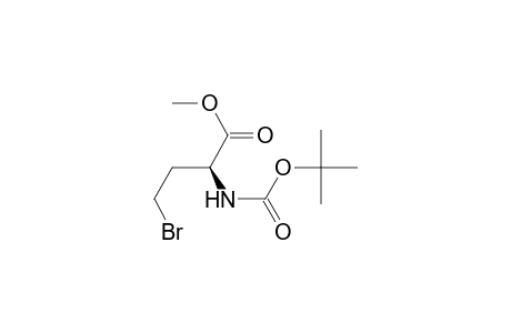 Methyl (2S)-4-bromo-2-[(tert-butoxycarbonyl)amino]butanoate