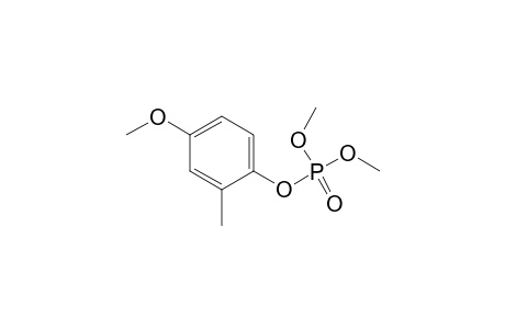 Phosphoric acid, 4-methoxy-2-methylphenyl dimethyl ester
