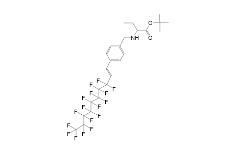 1-[N-(tert-Butoxycarbonyl)-N-propylaminomethyl]-4-[2-(heptadecfluorooctyl)ethenyl)benzene