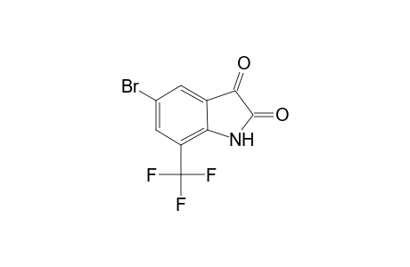 1H-Indole-2,3-dione, 5-bromo-7-(trifluoromethyl)-
