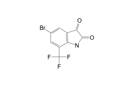 1H-Indole-2,3-dione, 5-bromo-7-(trifluoromethyl)-