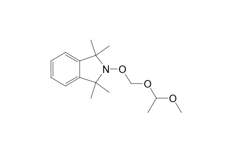 1-METHOXY-1-[(1,1,3,3-TETRAMETHYL-2,3-DIHYDRO-1H-ISOINDOL-2-YLOXY)-METHOXY]-ETHANE