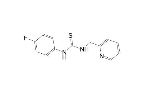 N-(4-fluorophenyl)-N'-(2-pyridinylmethyl)thiourea