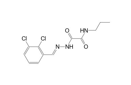 2-[(2E)-2-(2,3-dichlorobenzylidene)hydrazino]-2-oxo-N-propylacetamide