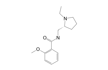 N-[[(2R)-1-ethylpyrrolidin-2-yl]methyl]-2-methoxybenzamide