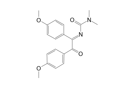 4-N,N-Dimethylcarbamyl-2,3-di(4-methoxyphenyl)-4-aza-1-oxa-1,3-butadiene