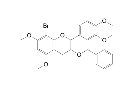 3-O-Benzyl-8-bromo-5,7,3',4'-tetra-O-methylcatechin