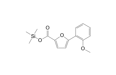 5-(2-Methoxyphenyl)-2-furoic acid, tms