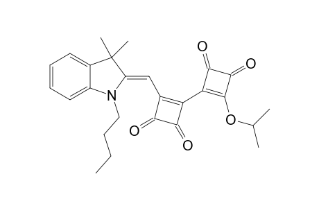 3-(1-Butyl-3,3-dimethylindolin-2-ylidenemethyl)-3'-isopropoxy-4,4'-bis(cyclobut-3-ene-1,2-dione)