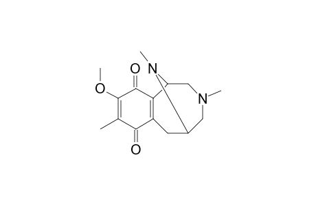 1,5-Imino-3-benzazocine-7,10-dione, 1,2,3,4,5,6-hexahydro-9-methoxy-3,8,11-trimethyl-, (.+-.)-