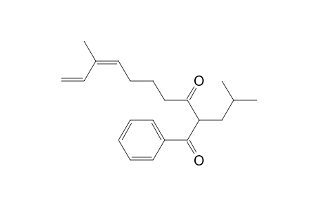 9-Benzoyl-3,11-dimethyldodeca-1,3-dien-8-one