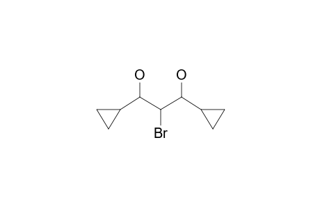 2-Bromo-1,3-dicyclopropylpropane-1,3-diol