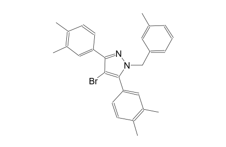 4-bromo-3,5-bis(3,4-dimethylphenyl)-1-(3-methylbenzyl)-1H-pyrazole