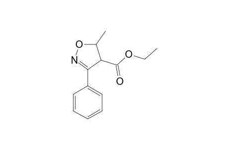 (+/-)-ETHYL-3-PHENYL-2-ISOXAZOLINE-5-METHYL-4-CARBOXYLATE