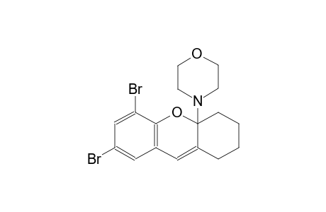 4-(5,7-dibromo-1,2,3,4-tetrahydro-4aH-xanthen-4a-yl)morpholine