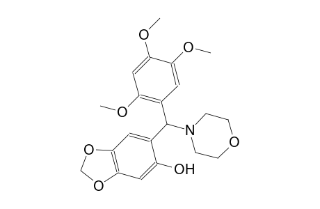 1,3-benzodioxol-5-ol, 6-[4-morpholinyl(2,4,5-trimethoxyphenyl)methyl]-