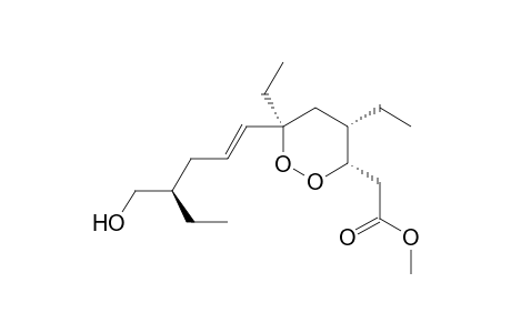Methyl 2-[(3S,4S,6R)-4,6-diethyl-6-[(E,4R)-4-(hydroxymethyl)hex-1-enyl]dioxan-3-yl]acetate
