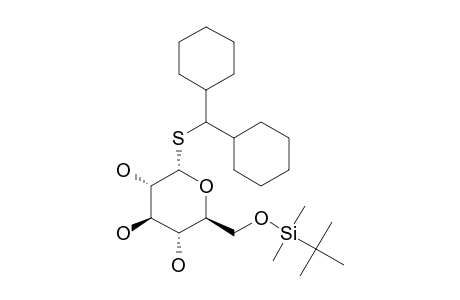 DICYCLOHEXYLMETHYL_6-O-(TERT.-BUTYLDIMETHYLSILYL)-1-THIO-ALPHA-D-GLUCOPYRANOSIDE