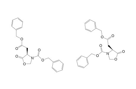 (S)-3-BENZYLOXYCARBONYL-4-(BENZYLOXYCARBONYLMETHYL)-OXAZOLIDIN-5-ONE