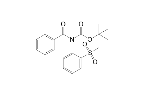 tert-Butyl benzoyl[2-(methylsulfonyl)phenyl]carbamate
