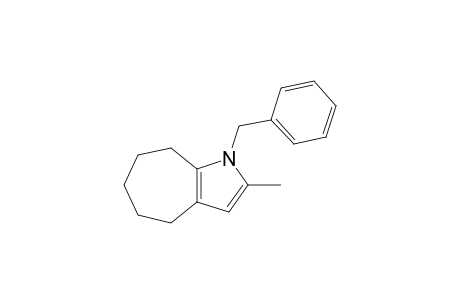 1-Benzyl-2-methylcyclohepta[b]pyrrole