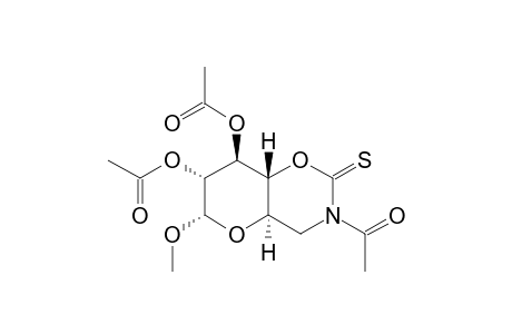 N-ACETYL-(5R)-(2,3-DI-O-ACETYL-4-DEOXY-1-O-METHYL-ALPHA-D-XYLOPYRANOSO)-[5,4-E]-TETRAHYDRO-1,3-OXAZINE-2-THIONE