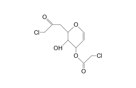 3-O-Chloroacetyl-6-chloroacetyl-6-deoxy-D-galactal