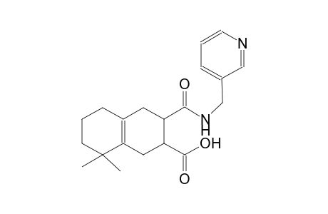 8,8-dimethyl-3-{[(3-pyridinylmethyl)amino]carbonyl}-1,2,3,4,5,6,7,8-octahydro-2-naphthalenecarboxylic acid