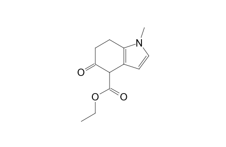 1-Methyl-5-oxo-4,5,6,7-tetrahydroindole-4-carboxylic acid ethyl ester