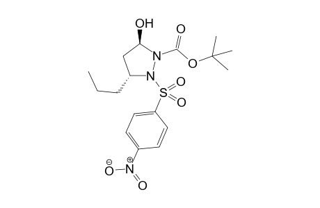 (3R,5R)-2-tert-Butoxycarbonyl-1-(4-nitrophenylsulfonyl)-5-propylpyrazolidin-3-ol