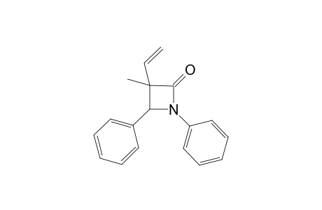 cis-3-Methyl-1,4-diphenyl-3-vinylazetidin-2-one