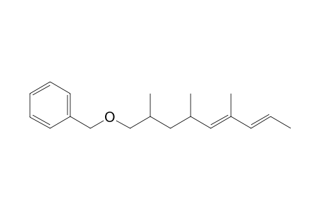 (5E,7E)-anti-1-Benzyloxy-2,4,6-trimethylnona-5,7-diene