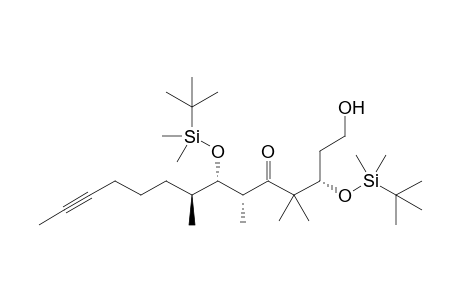 (3S,6R,7S,8S)-3,7-Bis-(tert-butyldimethylsilyloxy)-1-hydroxy-4,4,6,8-tetramethyltetradec-12-yne-5-one