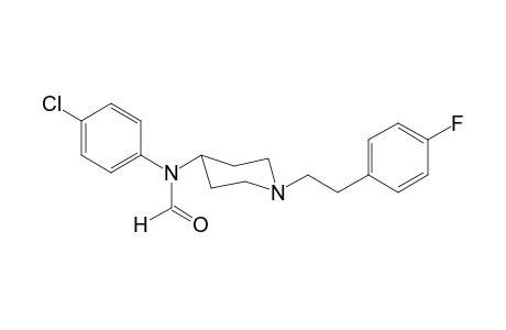 N-(4-Chlorophenyl)-N-(1-[2-(4-fluorophenyl)ethyl]piperidin-4-yl)formamide