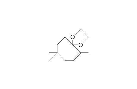 2,5,5-Trimethyl-cyclohept-2-en-1-one ethylene ketal